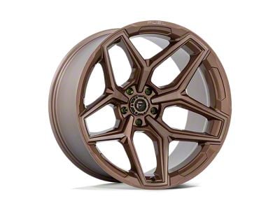 Fuel Wheels Flux Platinum Bronze Wheel; 20x10; -18mm Offset (18-24 Jeep Wrangler JL)