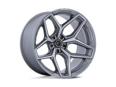 Fuel Wheels Flux Platinum Wheel; 17x9 (18-24 Jeep Wrangler JL)