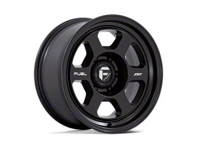 Fuel Wheels Hype Matte Black Wheel; 18x8.5 (18-24 Jeep Wrangler JL)