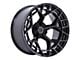 Fuel Wheels Charger Gloss Black Brushed Dark Tint Wheel; 20x10 (07-18 Jeep Wrangler JK)