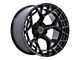 Fuel Wheels Charger Gloss Black Brushed Dark Tint Wheel; 20x9 (07-18 Jeep Wrangler JK)