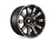 Fuel Wheels Diesel Matte Black Double Dark Tint Wheel; 20x10; -18mm Offset (07-18 Jeep Wrangler JK)