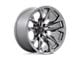 Fuel Wheels Flame Platinum Wheel; 20x10 (07-18 Jeep Wrangler JK)