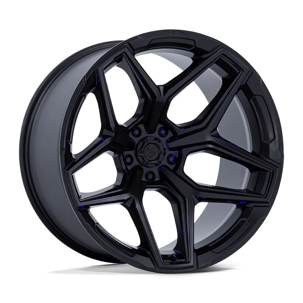 Fuel Wheels Jeep Wrangler Flux Blackout Wheel; 17x9; 1mm Offset ...