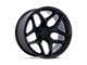 Fuel Wheels Flux Blackout Wheel; 17x9 (07-18 Jeep Wrangler JK)