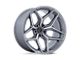 Fuel Wheels Flux Platinum Wheel; 17x9 (07-18 Jeep Wrangler JK)