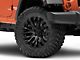 Fuel Wheels Quake Blackout Wheel; 20x9; 1mm Offset (07-18 Jeep Wrangler JK)