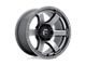 Fuel Wheels Rush Matte Gunmetal Wheel; 18x9 (07-18 Jeep Wrangler JK)