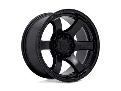 Fuel Wheels Rush Satin Black Wheel; 18x9; 20mm Offset (07-18 Jeep Wrangler JK)