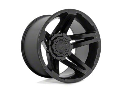 Fuel Wheels SFJ Matte Black Wheel; 22x14; -75mm Offset (07-18 Jeep Wrangler JK)