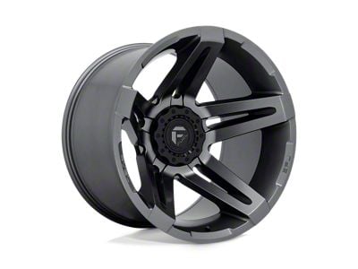 Fuel Wheels SFJ Matte Gunmetal Wheel; 22x14; -75mm Offset (07-18 Jeep Wrangler JK)