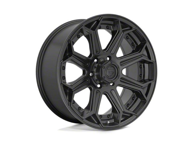 Fuel Wheels Siege Matte Black Wheel; 26x14 (07-18 Jeep Wrangler JK)