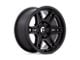 Fuel Wheels Slayer Matte Black Wheel; 17x9 (07-18 Jeep Wrangler JK)