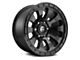 Fuel Wheels Tactic Matte Black Wheel; 20x9; 20mm Offset (07-18 Jeep Wrangler JK)