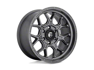 Fuel Wheels Tech Matte Anthracite Wheel; 20x10; -18mm Offset (07-18 Jeep Wrangler JK)