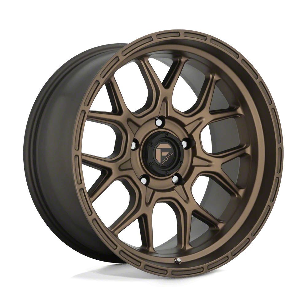 Fuel Wheels Jeep Wrangler Tech Matte Bronze Wheel; 20x10; -18mm Offset ...