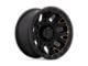 Fuel Wheels Traction Matte Black with Double Dark Tint Wheel; 17x9 (07-18 Jeep Wrangler JK)