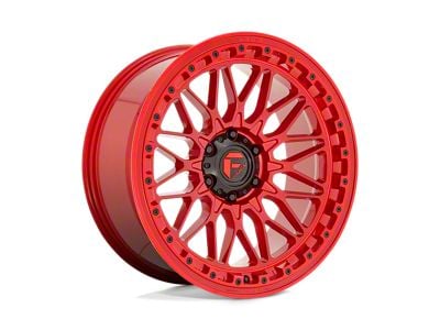 Fuel Wheels Trigger Candy Red Wheel; 17x9; -12mm Offset (07-18 Jeep Wrangler JK)