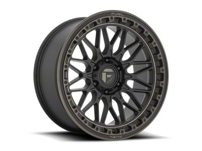 Fuel Wheels Trigger Matte Black Dark Tint Wheel; 20x9; 1mm Offset (07-18 Jeep Wrangler JK)