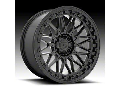 Fuel Wheels Trigger Matte Black Wheel; 20x9; 1mm Offset (07-18 Jeep Wrangler JK)