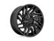 Fuel Wheels Typhoon Matte Black Wheel; 22x10 (07-18 Jeep Wrangler JK)