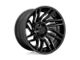Fuel Wheels Typhoon Matte Black Wheel; 22x12 (07-18 Jeep Wrangler JK)
