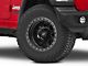 Fuel Wheels Trophy Matte Black with Anthracite Ring Wheel; 17x8.5 (18-24 Jeep Wrangler JL)