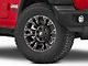 Fuel Wheels Vapor Matte Black Machined Wheel; 18x9; -12mm Offset (18-24 Jeep Wrangler JL)