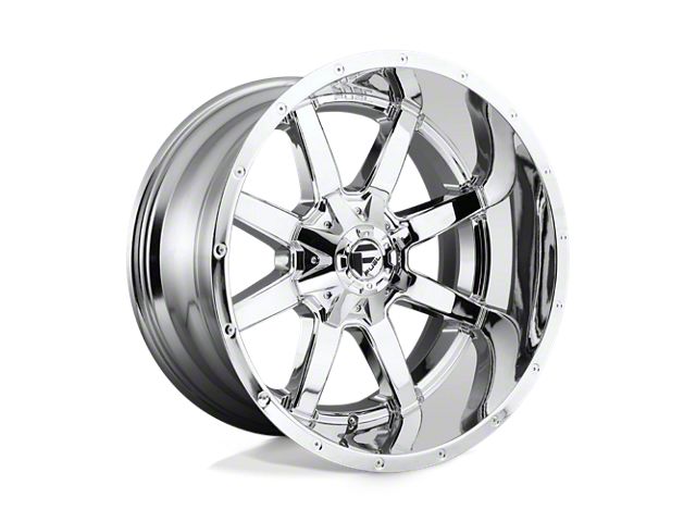 Fuel Wheels Maverick Chrome Wheel; 20x10 (76-86 Jeep CJ7)