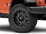 Fuel Wheels Maverick Gloss Black Milled Wheel; 18x9; -12mm Offset (97-06 Jeep Wrangler TJ)