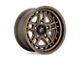 Fuel Wheels Nitro Matte Bronze Wheel; 17x9 (18-24 Jeep Wrangler JL)