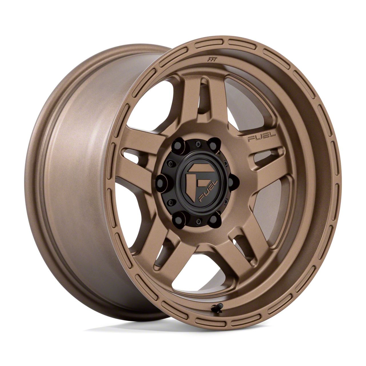 Fuel Wheels Jeep Wrangler Oxide Matte Bronze Wheel; 17x8.5; 1mm Offset ...