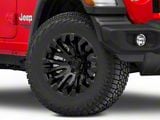 Fuel Wheels Quake Blackout Wheel; 18x9; 1mm Offset (18-24 Jeep Wrangler JL)