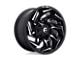 Fuel Wheels Reaction Gloss Black Milled Wheel; 20x10 (18-24 Jeep Wrangler JL)