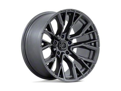 Fuel Wheels Rebar Matte Gunmetal Wheel; 20x10; -18mm Offset (18-24 Jeep Wrangler JL)