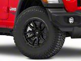 Fuel Wheels Rebel Matte Black Wheel; 17x9 (18-24 Jeep Wrangler JL)