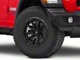 Fuel Wheels Rebel Matte Black Wheel; 17x9; 1mm Offset (18-25 Jeep Wrangler JL)