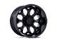 Fuel Wheels Scepter Blackout Wheel; 22x12; -44mm Offset (18-24 Jeep Wrangler JL)