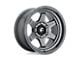 Fuel Wheels Shok Matte Anthracite Wheel; 17x10 (18-24 Jeep Wrangler JL)