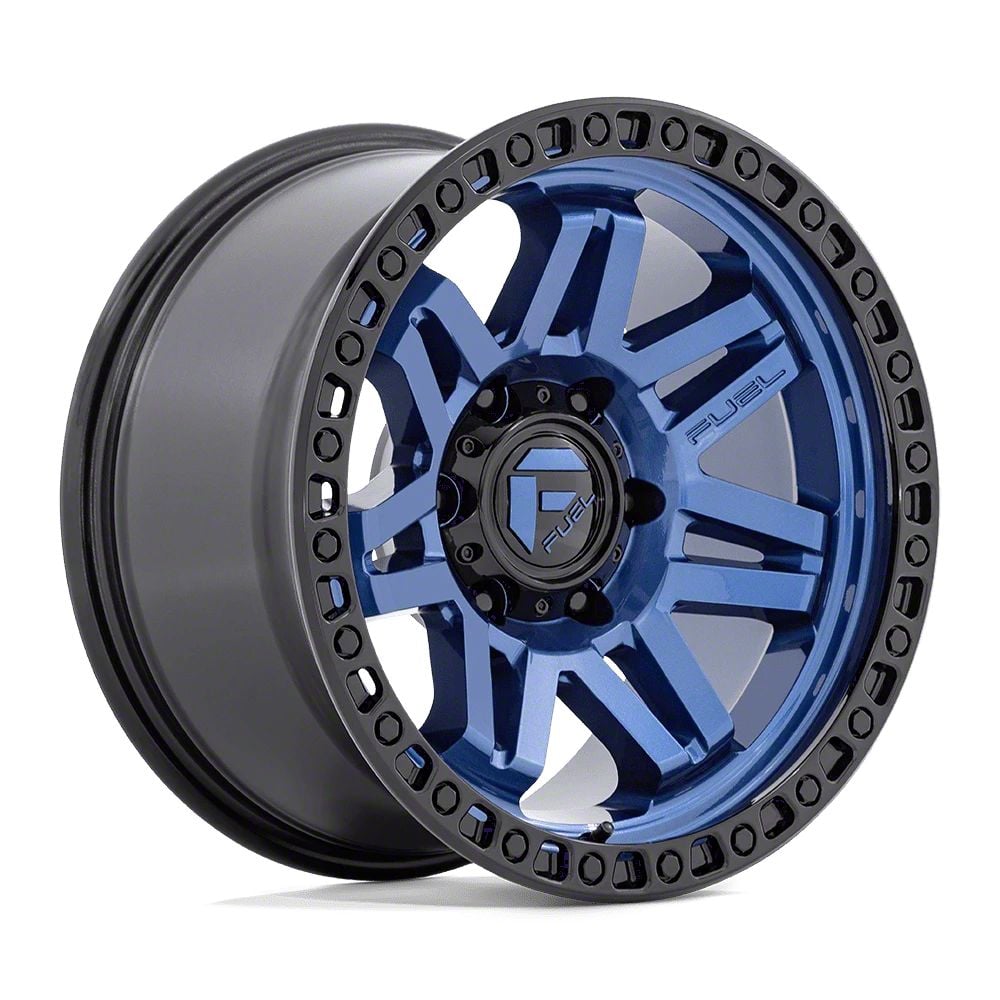 Fuel Wheels Jeep Wrangler Syndicate Dark Blue with Black Ring Wheel ...