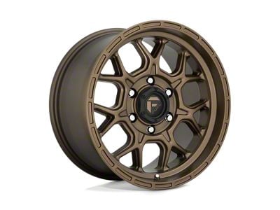 Fuel Wheels Tech Matte Bronze Wheel; 17x9 (18-24 Jeep Wrangler JL)