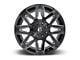 Fuel Wheels Ambush Gloss Black Milled Wheel; 17x9; 1mm Offset (87-95 Jeep Wrangler YJ)