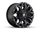 Fuel Wheels Assault Matte Black Milled Wheel; 17x8.5 (87-95 Jeep Wrangler YJ)