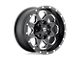 Fuel Wheels Boost Matte Black Milled Wheel; 17x9 (97-06 Jeep Wrangler TJ)