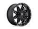 Fuel Wheels Hostage Matte Black Wheel; 20x10; -18mm Offset (97-06 Jeep Wrangler TJ)