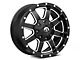 Fuel Wheels Maverick Matte Black Milled Wheel; 17x8.5 (87-95 Jeep Wrangler YJ)