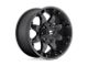 Fuel Wheels Octane Matte Black Wheel; 17x8.5 (97-06 Jeep Wrangler TJ)