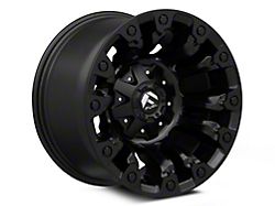 Fuel Wheels Vapor Matte Black Wheel; 17x10 (97-06 Jeep Wrangler TJ)