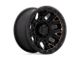 Fuel Wheels Traction Matte Black with Double Dark Tint Wheel; 17x9 (18-24 Jeep Wrangler JL)
