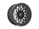 Fuel Wheels Trigger Matte Black Dark Tint Wheel; 17x9 (18-24 Jeep Wrangler JL)